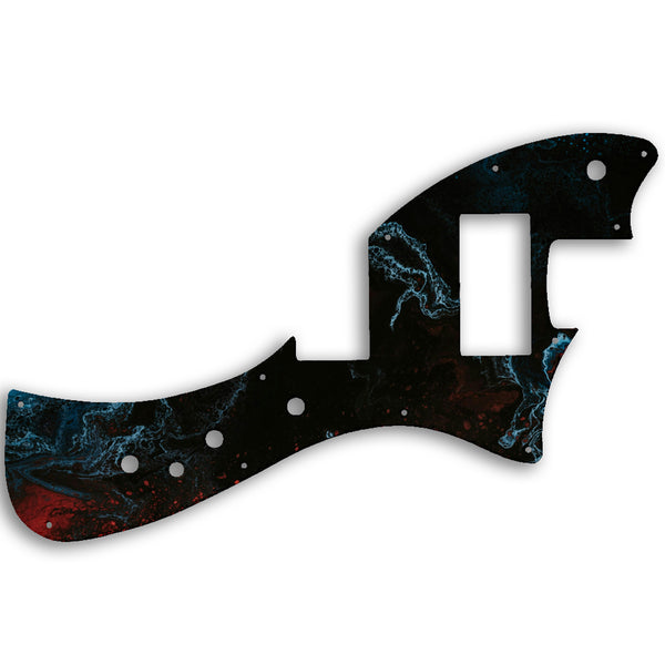 Fender Alternate Reality Meteora HH Custom Pickguard Scratchplate SWIRL Design