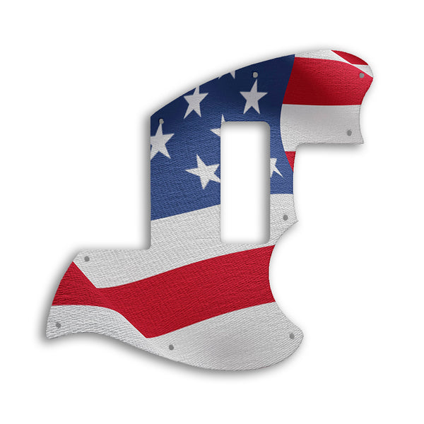 Fender Alternate Reality Powercaster Custom Pickguard Scratchplate Flag Design