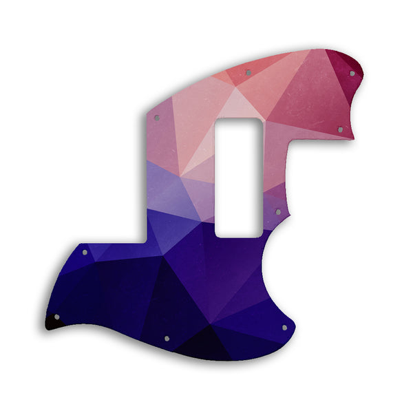 Fender Alternate Reality Powercaster Custom Pickguard Scratchplate POLYGON Design