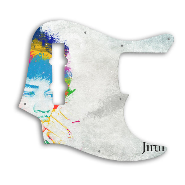 Fender American Elite Jazz Bass 4 String Custom Pickguard Scratchplate Jimi Design