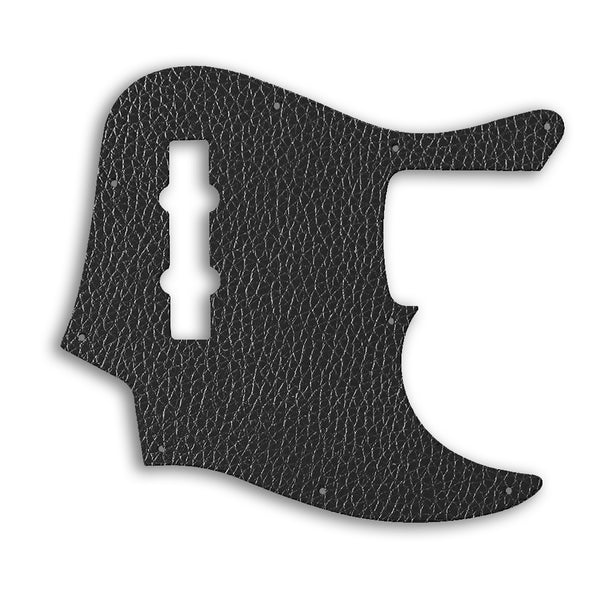 Fender American Elite Jazz Bass 4 String Custom Pickguard Scratchplate Leather Design