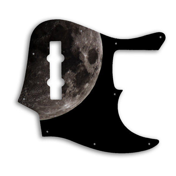 Fender American Elite Jazz Bass 4 String Custom Pickguard Scratchplate MOON Design