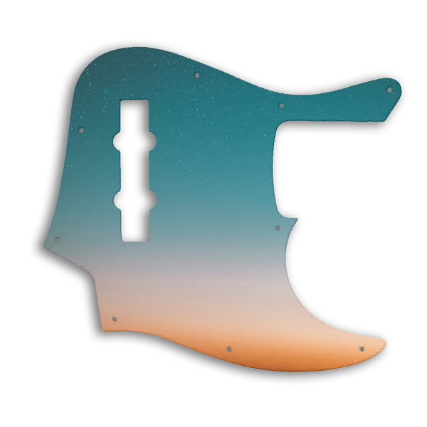 Fender American Elite Jazz Bass 4 String Custom Pickguard Scratchplate NIGHT Design