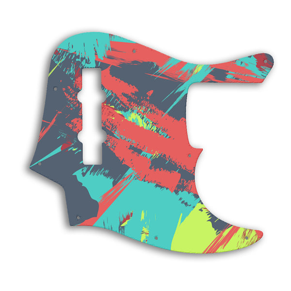 Fender American Elite Jazz Bass 4 String Custom Pickguard Scratchplate PAINT Design