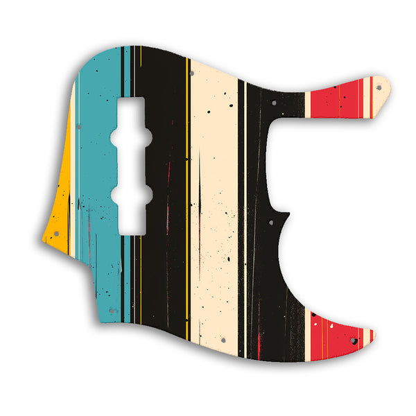 Fender American Elite Jazz Bass 4 String Custom Pickguard Scratchplate RETRO Design