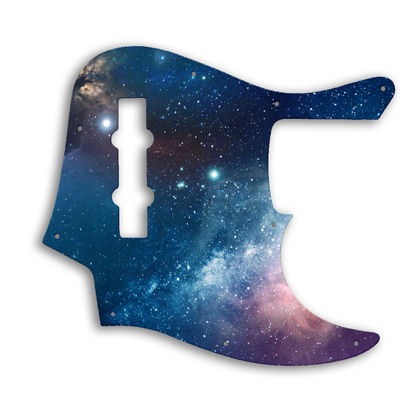 Fender American Elite Jazz Bass 4 String Custom Pickguard Scratchplate SPACE Design