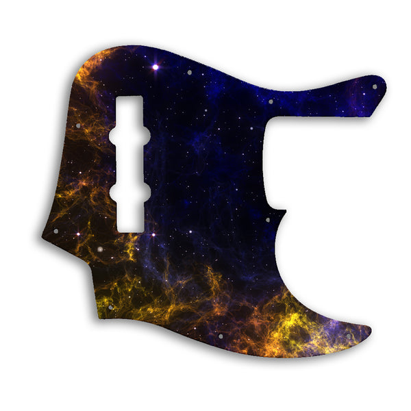 Fender American Elite Jazz Bass 4 String Custom Pickguard Scratchplate SPACE Design