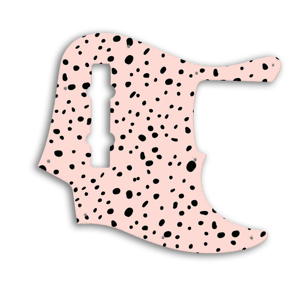 Fender American Elite Jazz Bass 5 String Custom Pickguard Scratchplate GIRLY Design