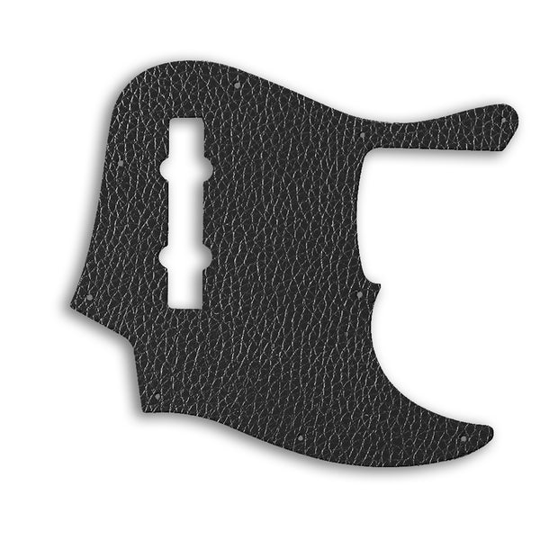 Fender American Elite Jazz Bass 5 String Custom Pickguard Scratchplate Leather Design