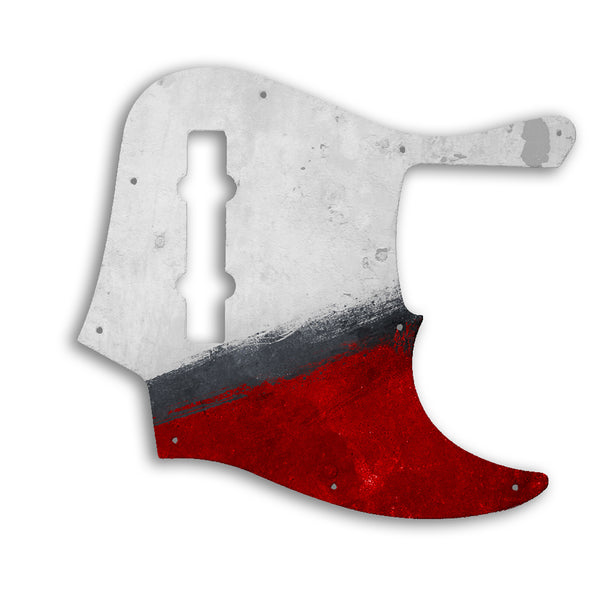 Fender American Elite Jazz Bass 5 String Custom Pickguard Scratchplate PAINT Design