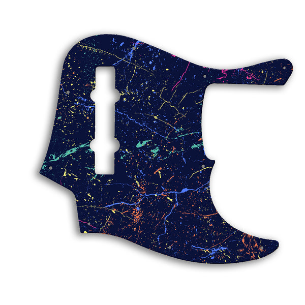 Fender American Elite Jazz Bass 5 String Custom Pickguard Scratchplate PAINT Design