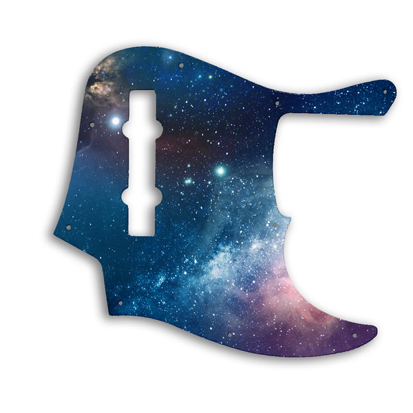 Fender American Elite Jazz Bass 5 String Custom Pickguard Scratchplate SPACE Design