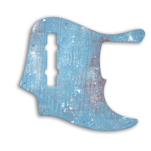 Fender American Elite Jazz Bass 5 String Custom Pickguard Scratchplate WALL Design