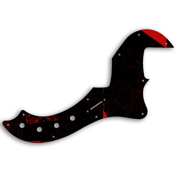 Fender AMERICAN ELITE DIMENSION BASS IV Custom Pickguard Scratchplate ABSTRACT Design