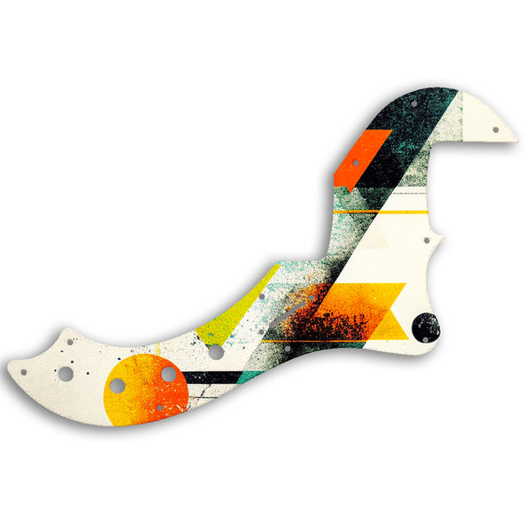 Fender AMERICAN ELITE DIMENSION BASS IV Custom Pickguard Scratchplate ABSTRACT Design