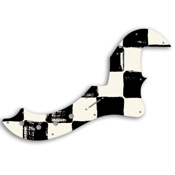 Fender AMERICAN ELITE DIMENSION BASS IV Custom Pickguard Scratchplate CHESS Design