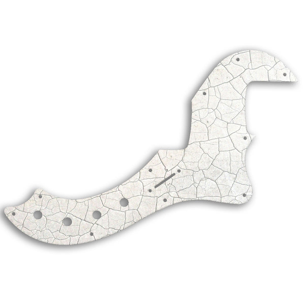 Fender AMERICAN ELITE DIMENSION BASS IV Custom Pickguard Scratchplate CRACKED Design