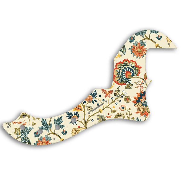 Fender AMERICAN ELITE DIMENSION BASS IV Custom Pickguard Scratchplate INDIAN_FLORAL Design