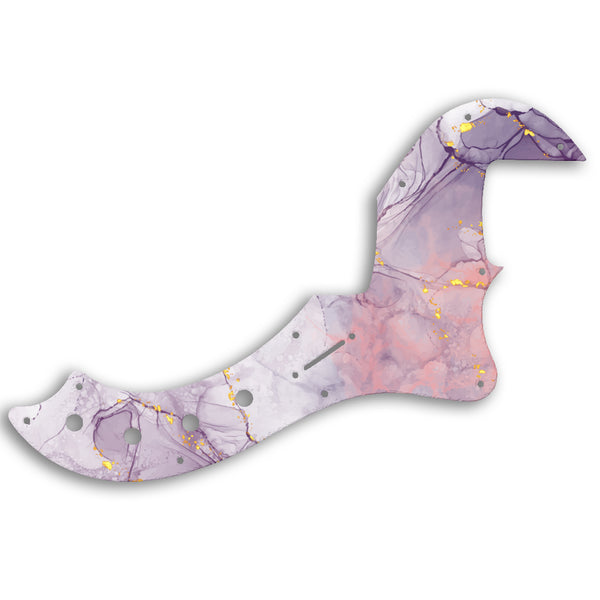 Fender AMERICAN ELITE DIMENSION BASS IV Custom Pickguard Scratchplate Marble Design