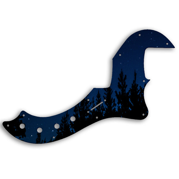 Fender AMERICAN ELITE DIMENSION BASS IV Custom Pickguard Scratchplate NIGHT Design