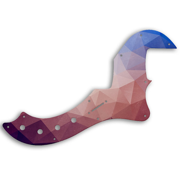 Fender AMERICAN ELITE DIMENSION BASS IV Custom Pickguard Scratchplate POLYGON Design