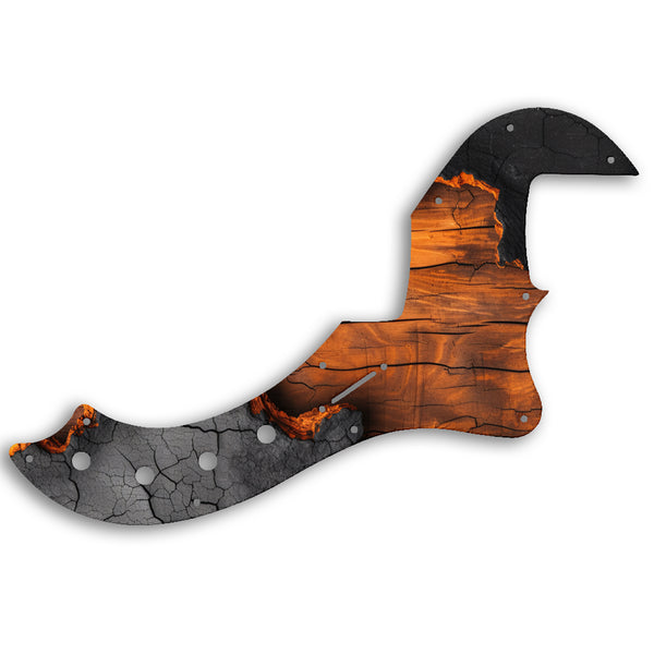 Fender AMERICAN ELITE DIMENSION BASS IV Custom Pickguard Scratchplate Wood Design