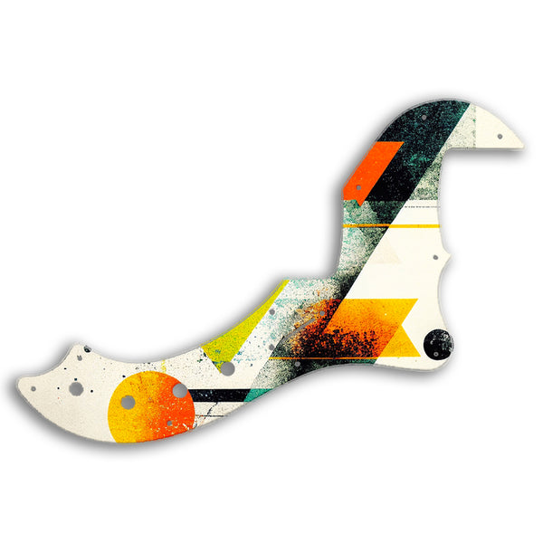 Fender AMERICAN ELITE DIMENSION BASS V Custom Pickguard Scratchplate ABSTRACT Design