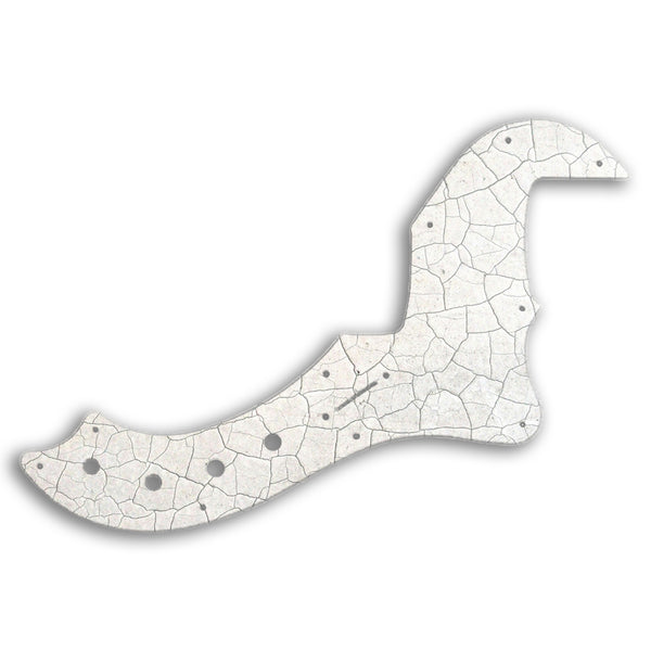 Fender AMERICAN ELITE DIMENSION BASS V Custom Pickguard Scratchplate CRACKED Design