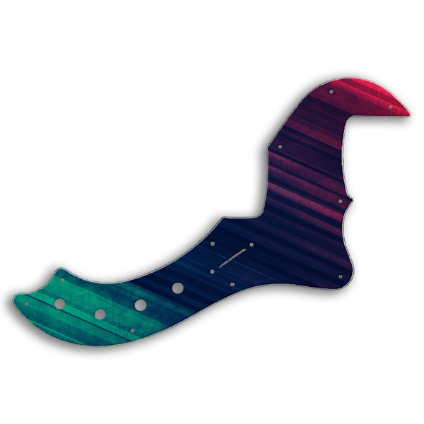 Fender AMERICAN ELITE DIMENSION BASS V Custom Pickguard Scratchplate GRUNGE Design