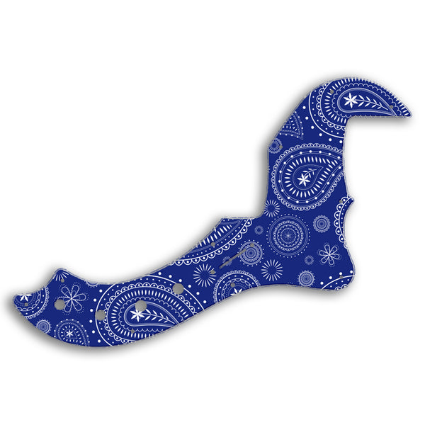 Fender AMERICAN ELITE DIMENSION BASS V Custom Pickguard Scratchplate Paisley Design