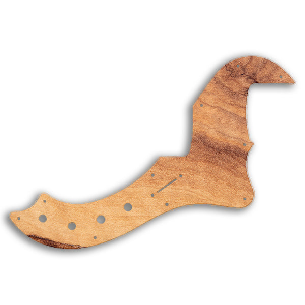 Fender AMERICAN ELITE DIMENSION BASS V Custom Pickguard Scratchplate Wood Design