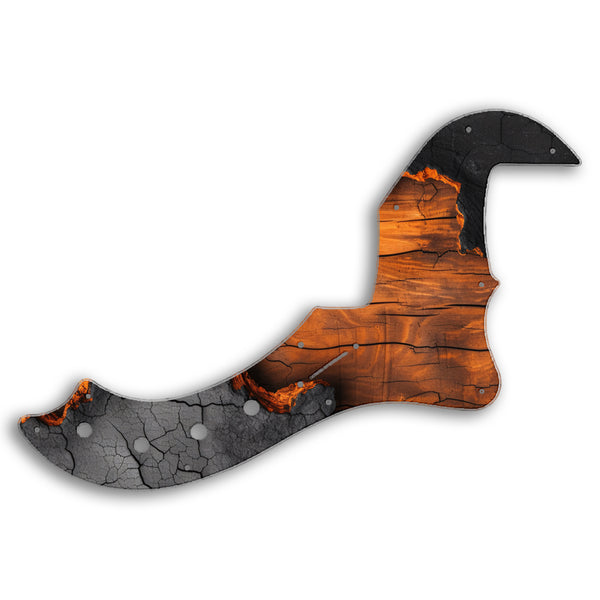 Fender AMERICAN ELITE DIMENSION BASS V Custom Pickguard Scratchplate Wood Design