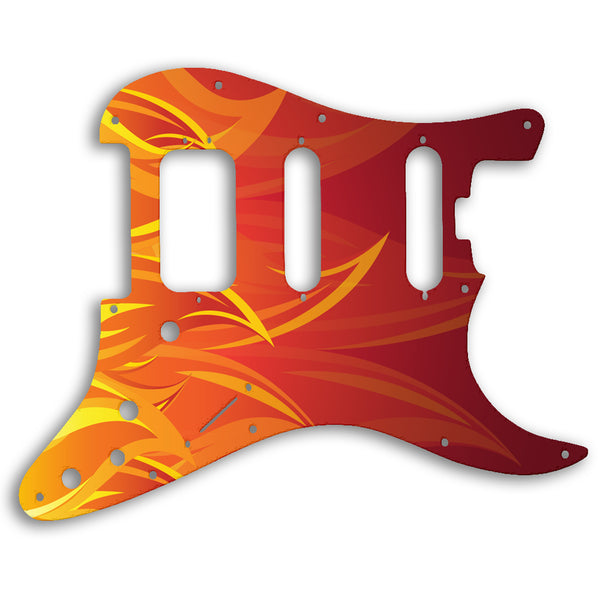 Fender Stratocaster American Elite HSS Strat Custom Pickguard Scratchplate Fire Design