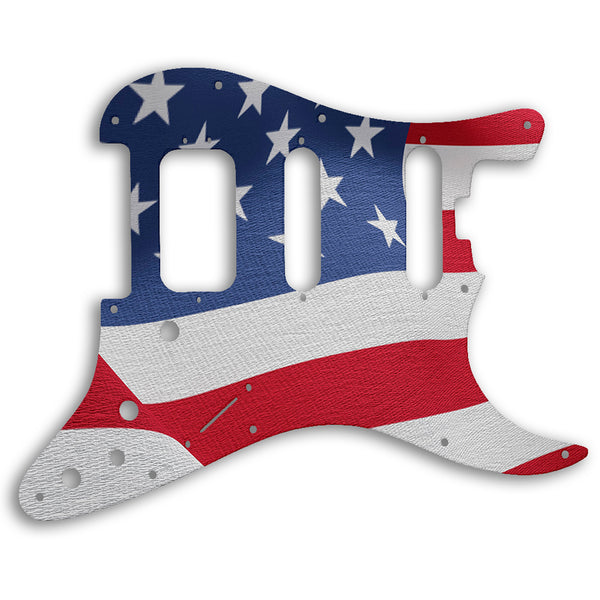 Fender Stratocaster American Elite HSS Strat Custom Pickguard Scratchplate Flag Design