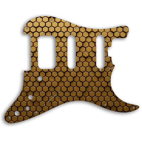 Fender Stratocaster American Elite HSS Strat Custom Pickguard Scratchplate HONEYCOMB Design