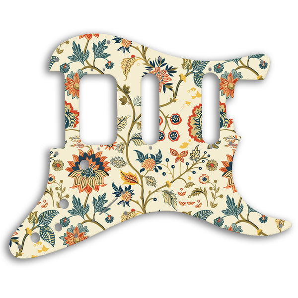 Fender Stratocaster American Elite HSS Strat Custom Pickguard Scratchplate INDIAN_FLORAL Design