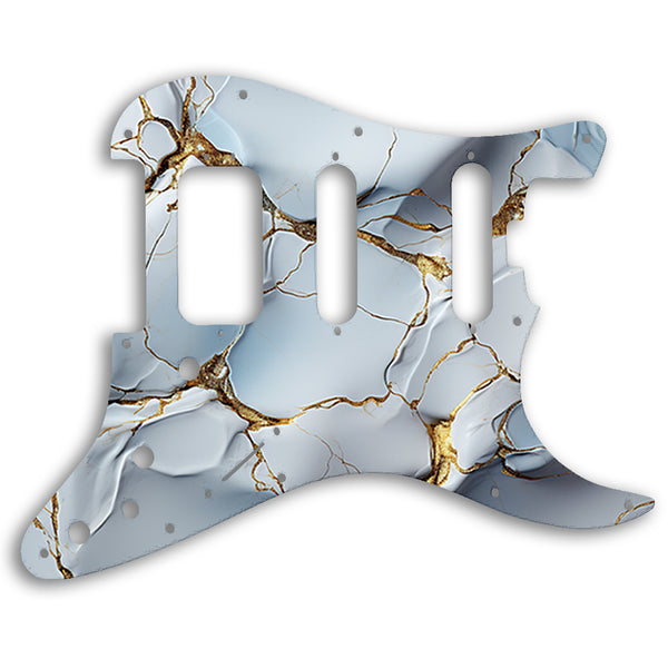 Fender Stratocaster American Elite HSS Strat Custom Pickguard Scratchplate Marble Design