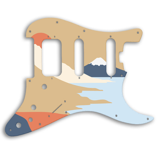 Fender Stratocaster American Elite HSS Strat Custom Pickguard Scratchplate MINIMAL Design