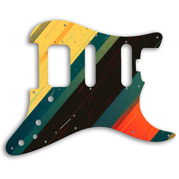 Fender Stratocaster American Elite HSS Strat Custom Pickguard Scratchplate RETRO Design