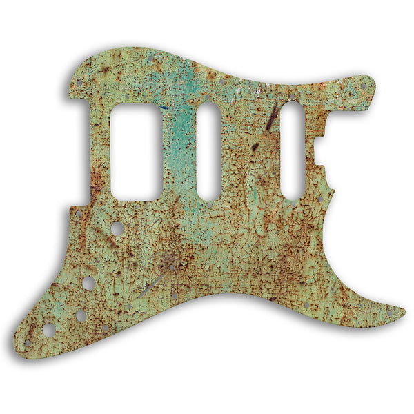 Fender Stratocaster American Elite HSS Strat Custom Pickguard Scratchplate Rust Design