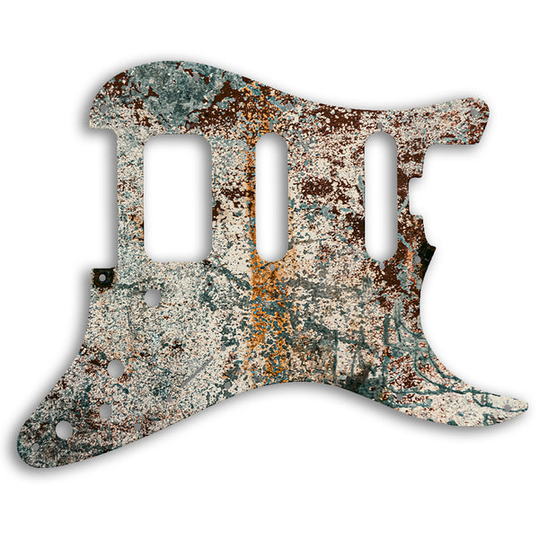 Fender Stratocaster American Elite HSS Strat Custom Pickguard Scratchplate Rust Design