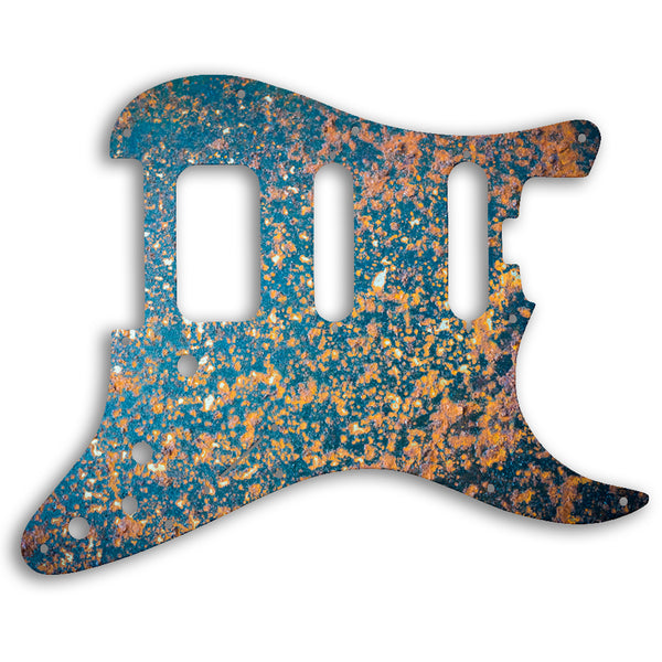 Fender Stratocaster American Elite HSS Strat Custom Pickguard Scratchplate Rust Design