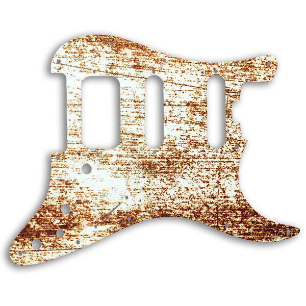 Fender Stratocaster American Elite HSS Strat Custom Pickguard Scratchplate Rust Design