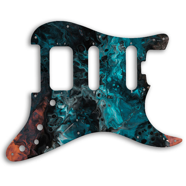 Fender Stratocaster American Elite HSS Strat Custom Pickguard Scratchplate SWIRL Design