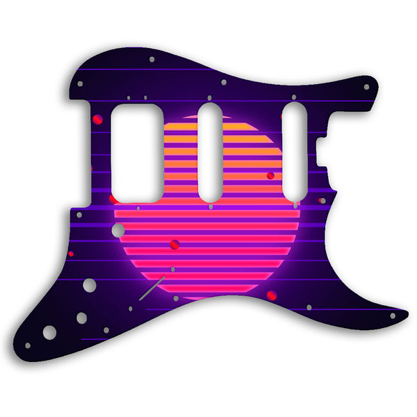 Fender Stratocaster American Elite HSS Strat Custom Pickguard Scratchplate TRON Design