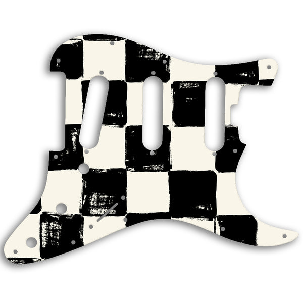 Fender Stratocaster American Elite SSS Strat Custom Pickguard Scratchplate CHESS Design