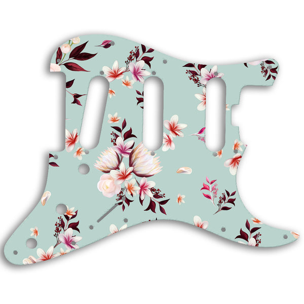 Fender Stratocaster American Elite SSS Strat Custom Pickguard Scratchplate FLOWERS Design