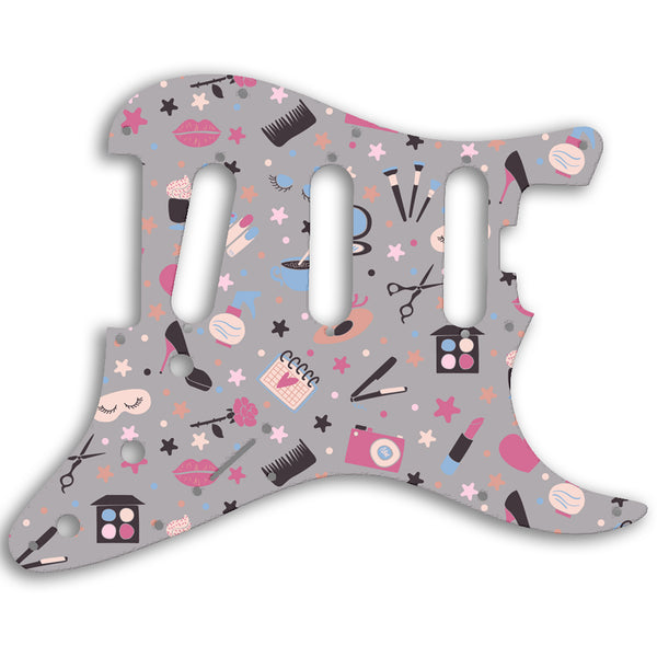 Fender Stratocaster American Elite SSS Strat Custom Pickguard Scratchplate GIRLY Design