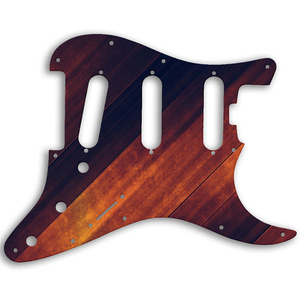 Fender Stratocaster American Elite SSS Strat Custom Pickguard Scratchplate GRUNGE Design