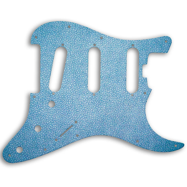 Fender Stratocaster American Elite SSS Strat Custom Pickguard Scratchplate LEATHER Design